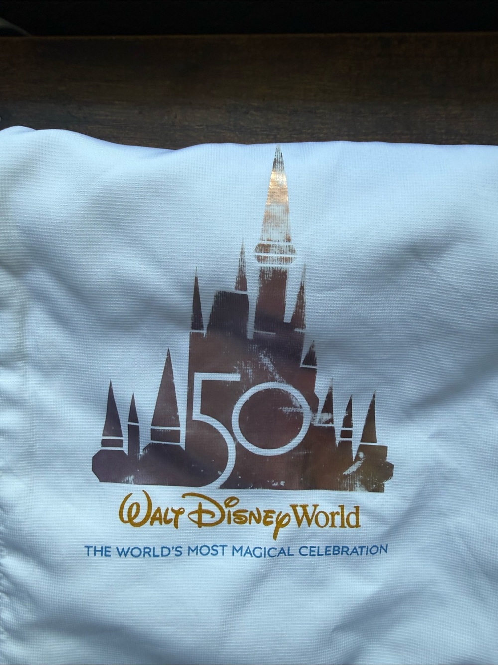 Walt Disney World 50th Castle windbreaker - White